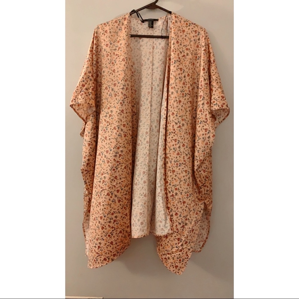 Floral Beach Cover / Kimono